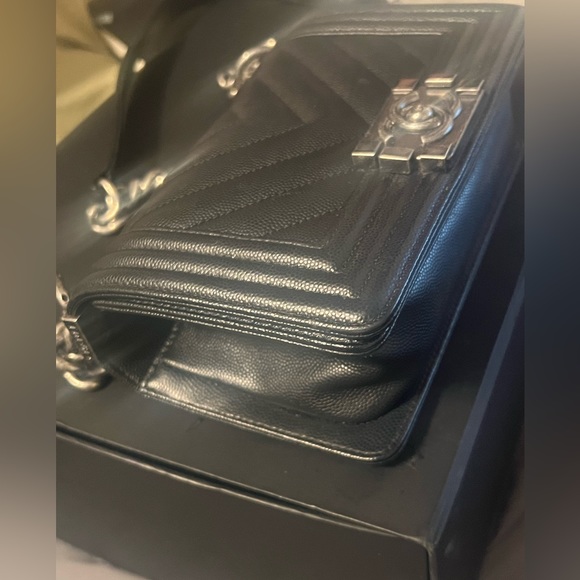 Authentic Chanel boy bag (23cm) - Picture 5 of 9